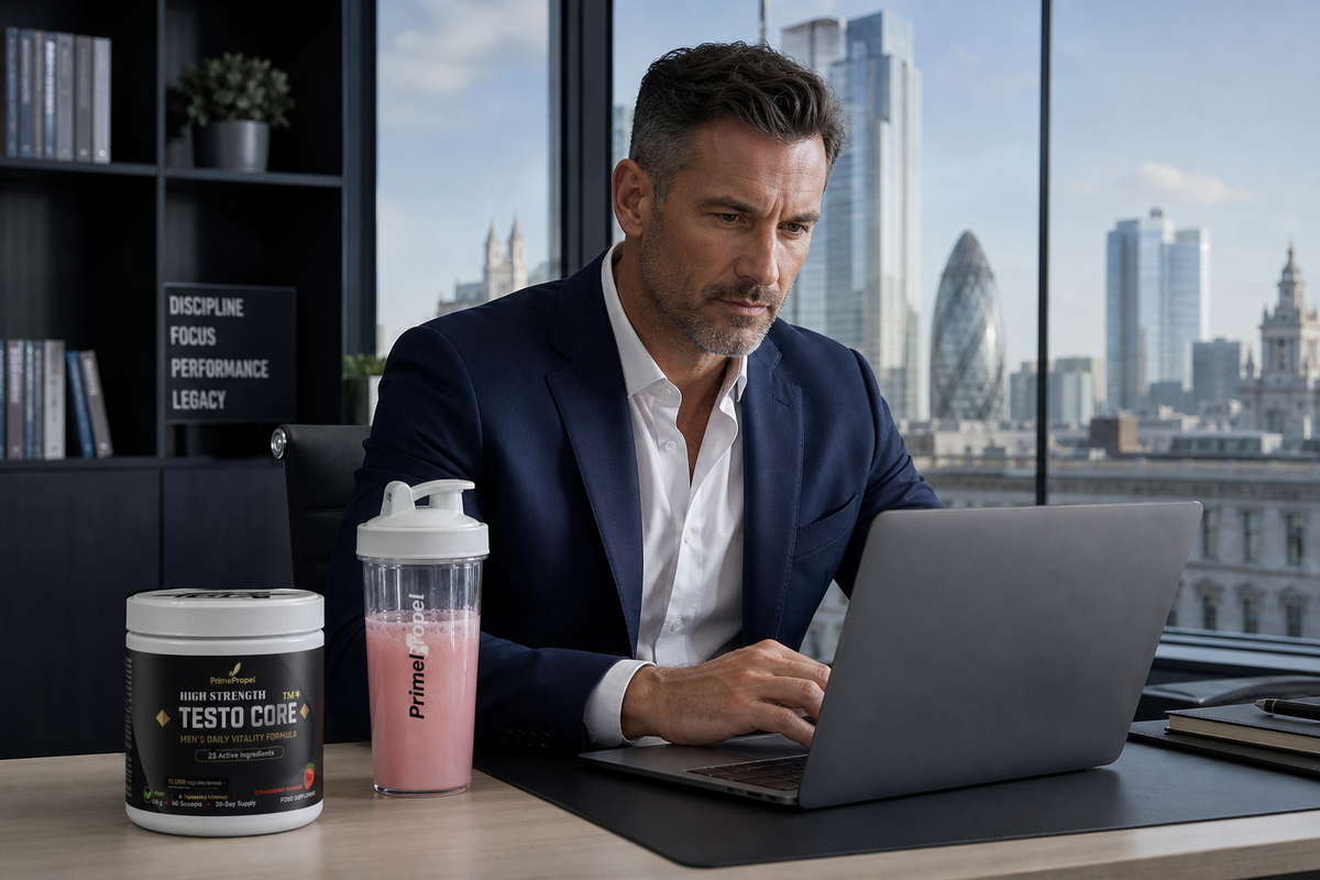TESTO CORE — Men’s Daily Vitality Formula | 23 Active Ingredients | 10,000mg Daily Powder
