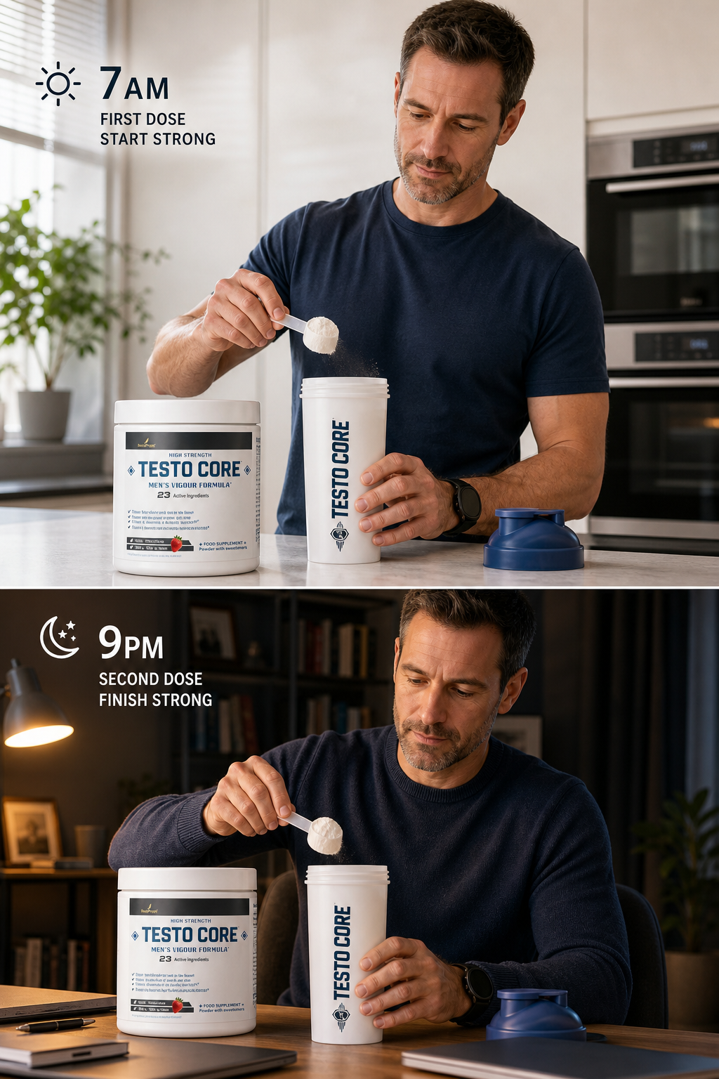 Core-FLOW — High-Strength Men’s Vigour Formula | 23 Active Ingredients | 10,000mg Daily Powder