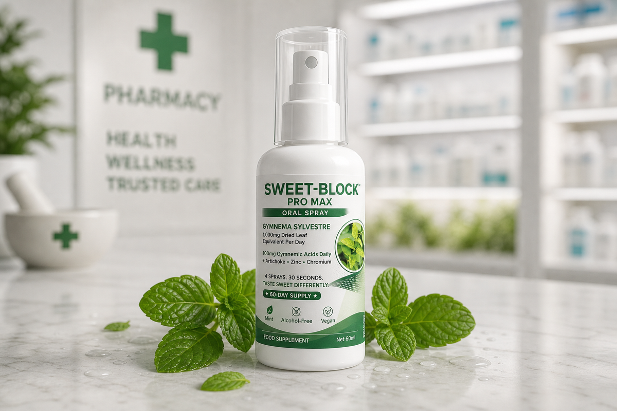 SWEET-BLOCK™ PRO MAX — Gymnema Oral Spray (60 Days)