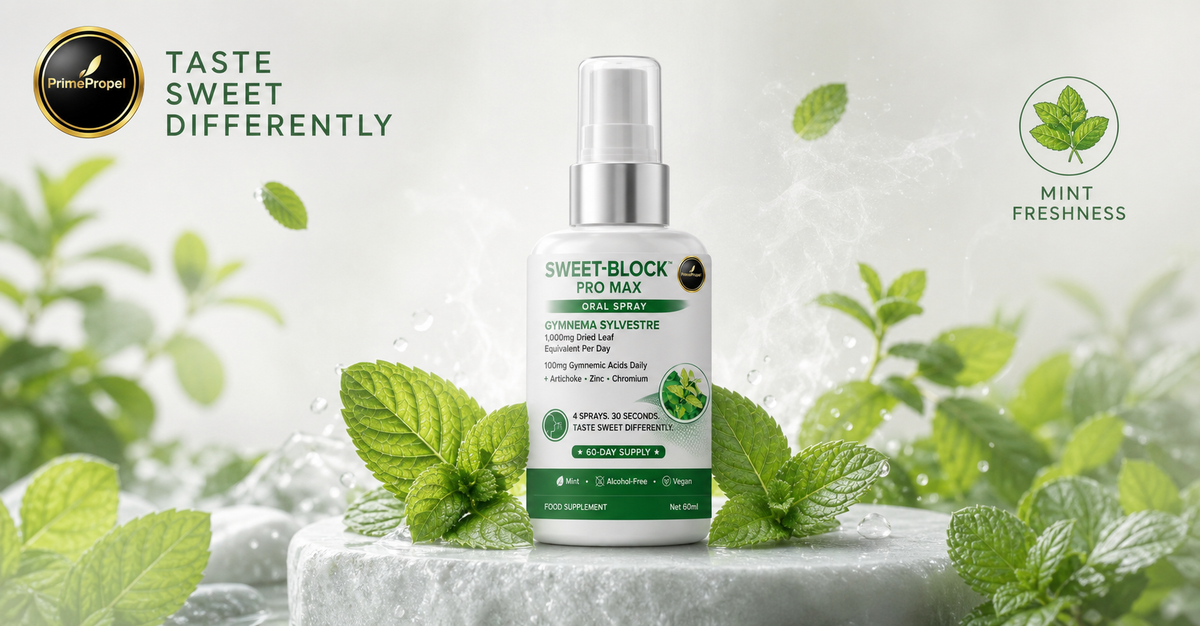 SWEET-BLOCK™ PRO MAX — Gymnema Oral Spray (60 Days)